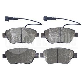 Колодки тормозные передние Fiat Doblo / Fiorino / Punto, AutoTechteile, 504 0192, 13.0460-3826.2