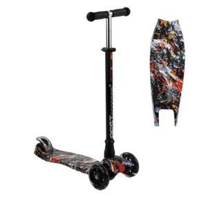 Самокат чотириколісний MAXI Best Scooter Абстракція
