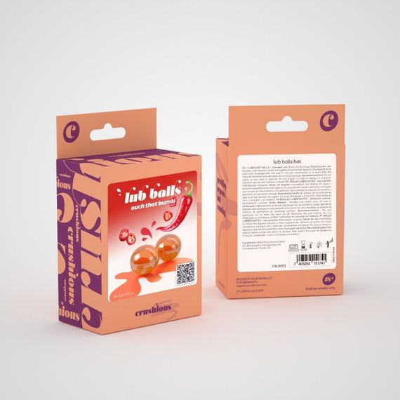 Масажні вибухові кульки Balls lub Hot | Зображення 1