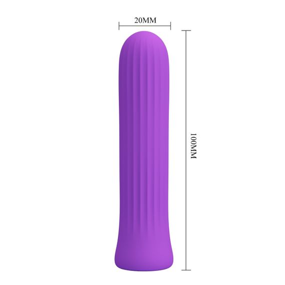 Вибратор PRETTY LOVE Blanche Dark Purple, 12 vibration functions Memory function Sex Aura | Зображення 2