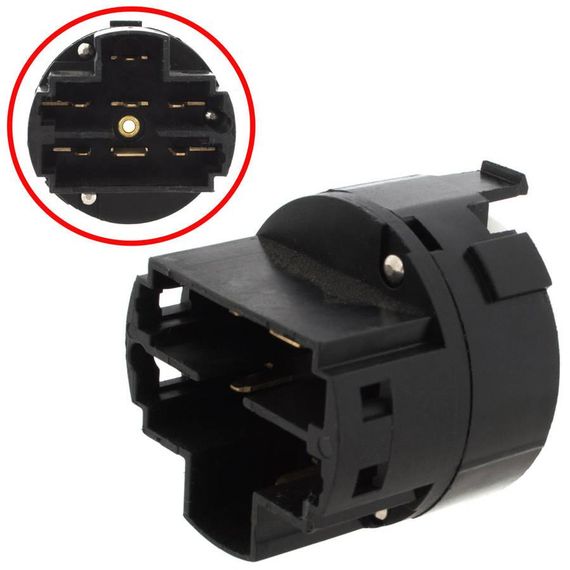 Fiat Ducato (02-07) контактна група замка запалювання 7 контактів, 4162AL Фіат Дукато | Зображення 1