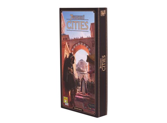 Настільна гра 7 Wonders: Cities (доповнення, англійською, нова версія)