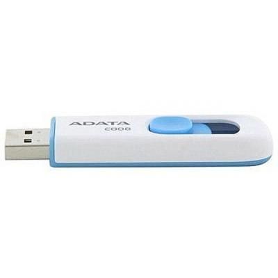 USB флеш накопитель ADATA 32GB C008 White USB 2.0 (AC008-32G-RWE) (AC008-32G-RWE) | Зображення 3