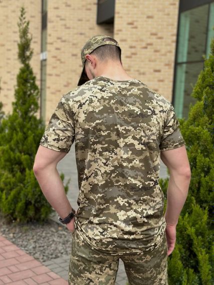 Футболка піксель Джерсі Military | Зображення 7