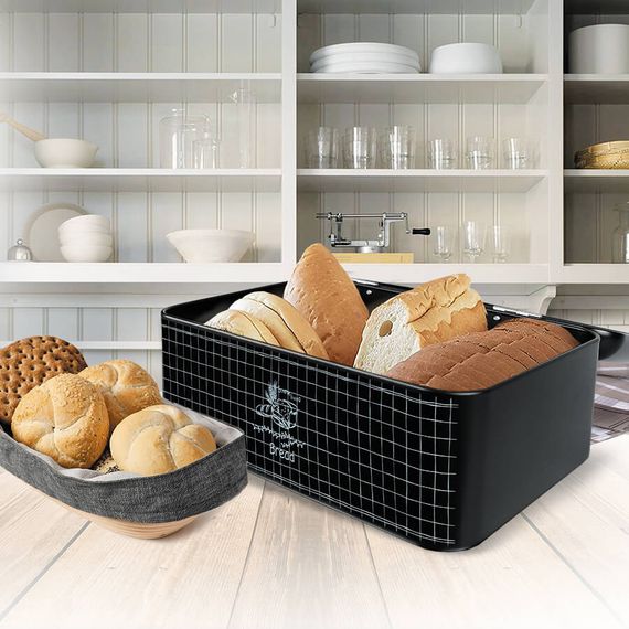 Хлебница Maestro MR-1774-S 30x20x15,7 См | Зображення 1