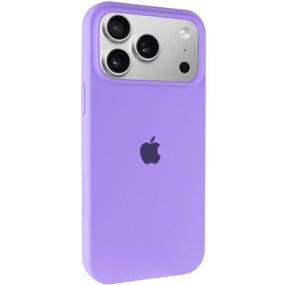 Чохол Silicone Case Full Protective (AA) для Apple iPhone 17 Pro (6.3") Бузковий / Dasheen