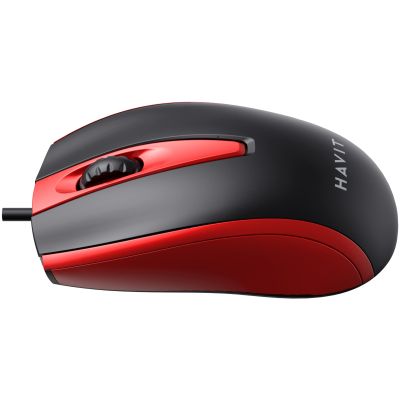 Мышка Havit HV-MS871 USB Red (6939119020293) | Зображення 2