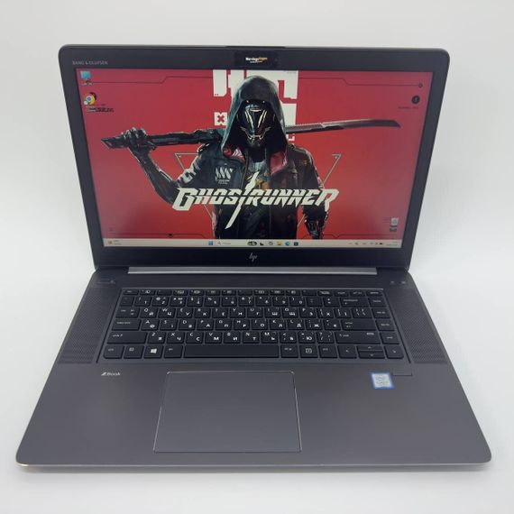 Мобільна робоча станція HP ZBook Studio G4 / 15.6" (1920x1080) IPS / Intel Core i7-7700HQ (4 (8) ядра по 2.8 - 3.8 GHz) / 16 GB DDR4 / 512 GB SSD / nVidia Quadro M1200, 4 GB GDDR5, 128-bit / WebCam б/в + Подарунок Мишка та килимок | Зображення 2