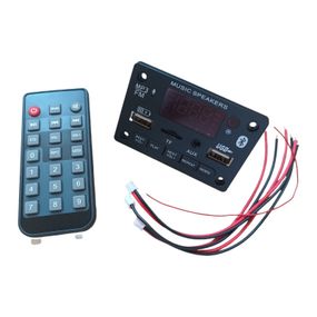 Mp3 модуль 2*40W с bluetooth FM радио, microSD, USB, микрофон, модель, черный цвет
