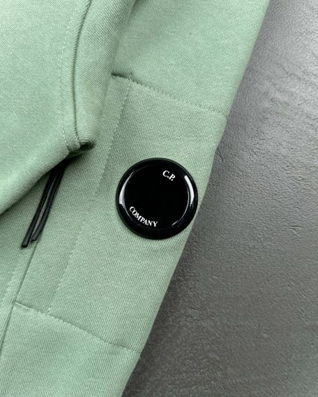 Худі C.P. Company Hoodie With Lens Light Green L | Зображення 1