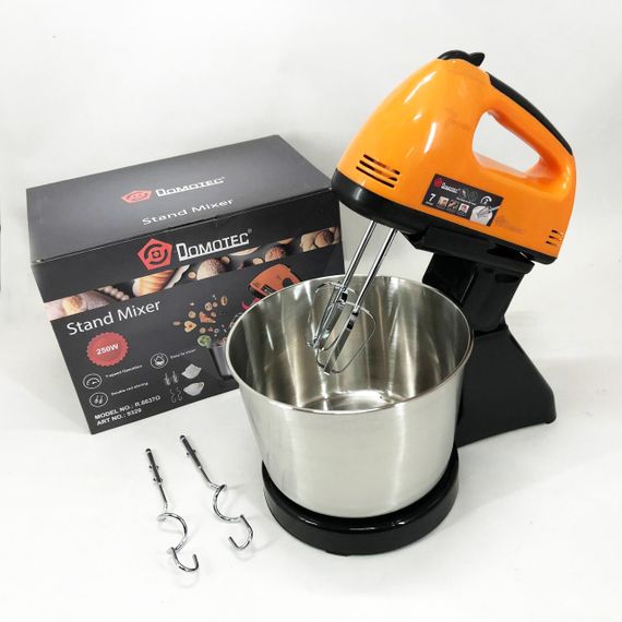 Миксер ручной для смешивания и взбивания Domotec R6637O 250 W, Миксер для приготовления тортов и кремов CM-36 | Зображення 2