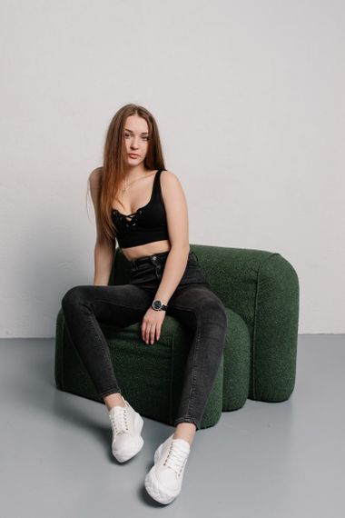 Женские кроссовки Fashion Giselle 3987 39 размер 25 см Белый | Зображення 8