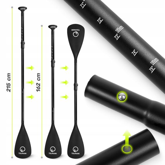 Надувна SUP дошка TSUNAMI PRO 350 см з веслом T10 (P-5905973405591) | Зображення 4