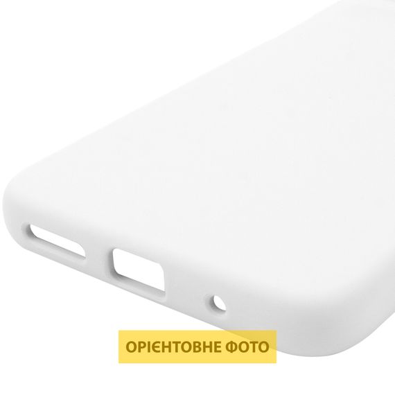 Чохол Silicone Cover Lakshmi Full Camera (AAA) для Motorola Moto G15 4G Білий / White | Зображення 4