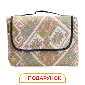 Килимок сумка для кемпінгу складаний з ручкою, підстилка для пікніка і пляжу Lugi LU012Y