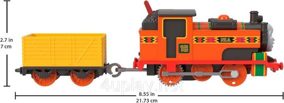 Класичний моторизований поїзд Нія із ювілейної серії до 80-річчя Thomas & Friends Оригінал Fisher-Price | Зображення 2