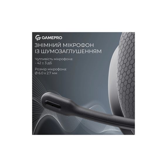 Навушники GamePro Asgard Bragi 7.1 RGB Tri-Mod Black (HSW250B) | Зображення 7
