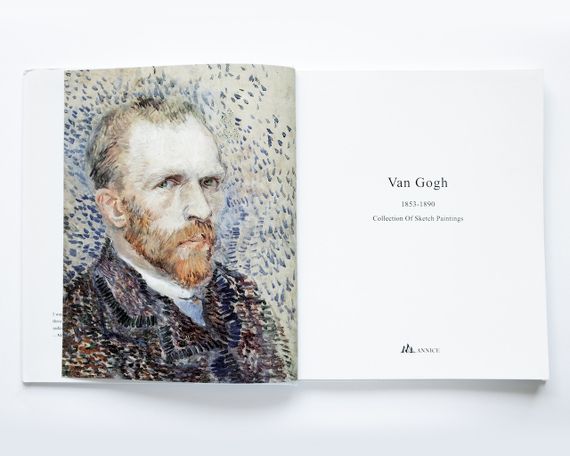 Книга Вінсент Ван Гог Van Gogh. Collection of sketch painting Подарункові книги про мистецтво та живопис | Зображення 1