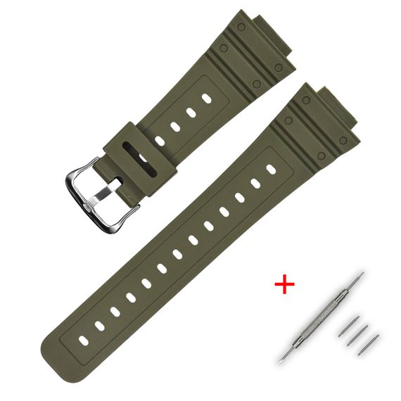 Ремінець для Годинник C2asio G-Shock DW-5600 Army Green SI