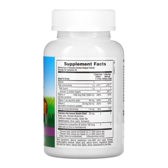 Immune Booster Chewable - 90 tabs | Зображення 1