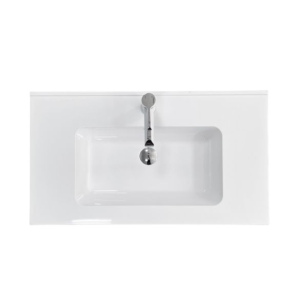 Раковина накладная Adamant FLATE, прямоугольная (4824296206501) | Зображення 1