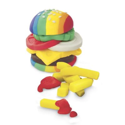 Набор для творчества Hasbro Play-Doh Бургер и картофель фри (E5472) | Зображення 5
