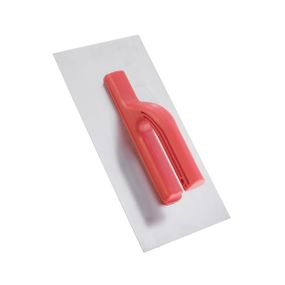 Гладилка сталева оцинкована 280*130 мм INTERTOOL KT-0003