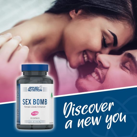 Комплекс для поддержки женского либидо Applied Nutrition SEX BOMB FEMALE LIBIDO ENHANCER 120 caps | Зображення 2
