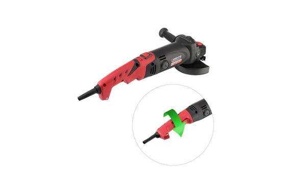 Угловая шлифмашина Intertool - 1200Вт x 125 мм Storm (WT-0225) | Зображення 5