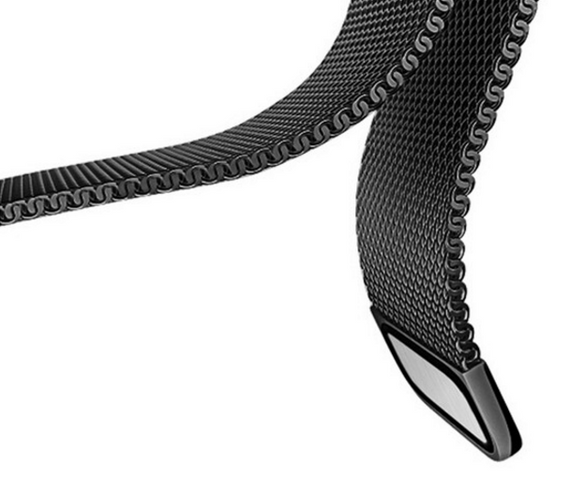Миланский сетчатый ремешок Primo для часов Samsung Gear Sport (SM-R600) - Black | Зображення 4