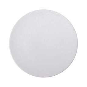 Тарілка сервірувальна порцелянова 25 см біла HP-7-723