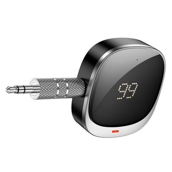 Bluetooth аудіо ресивер Hoco E80 Travel (AUX 3.5mm) Black | Зображення 3