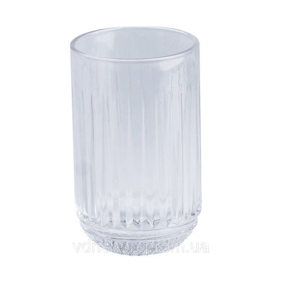 Набір склянок із товстого скла 6 штук по 450 мл прозорий HP4149 | Зображення 1