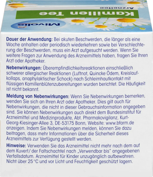 Ромашковий чай Mivolis Kamillen Tee, 12 пакетиків | Зображення 4