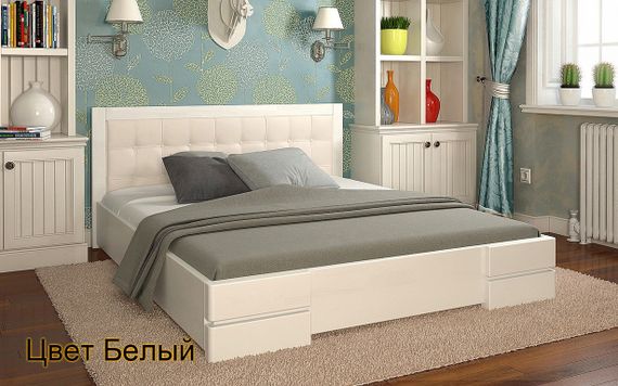Деревянная кровать Регина 120х190 см Arbor Drev полуторная , 140х190 | Зображення 4