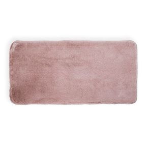 Килимок для підлоги з еко-хутра ТМ Dariana Tweed 75*150 см рожевий
