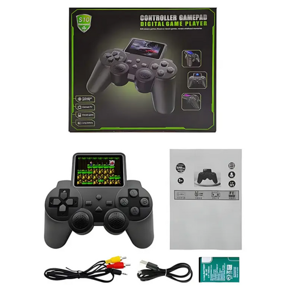 Портативна ретро міні-ігрова приставка Gamepad S10 з 2.4 екраном та 520 іграми ∙ Джойстик-приставка S10 | Зображення 4