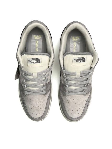 Чоловічі кросівки SB  Dunk  Low x The North Face Grey White  , В'єтнам 44 28 | Зображення 6