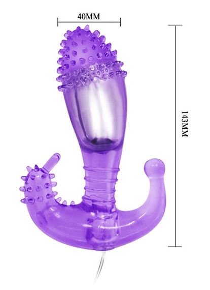 Вібро-стимулятор точки G Baile-Super Strong Vibrator, BI-014037 Sex Aura | Зображення 4
