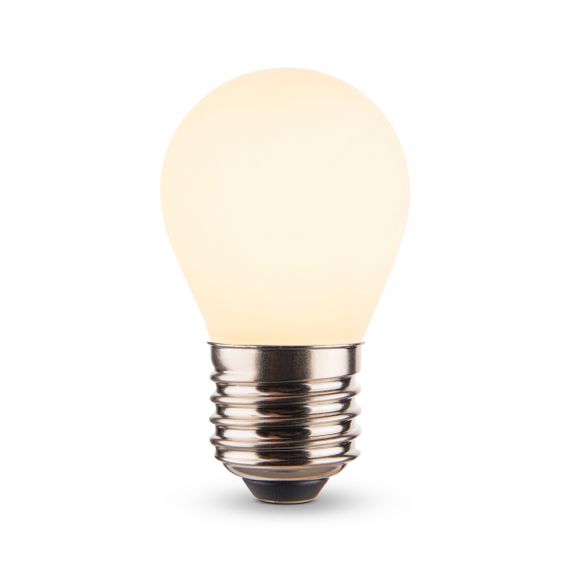 LED лампа VIDEX Filament VL-DG45MO 4W E27 3000K Porcelain dimmable | Зображення 1