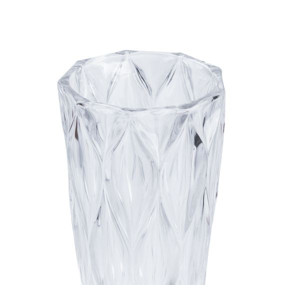 Ваза для квітів 24.5 (см) скляна прозора | Зображення 3