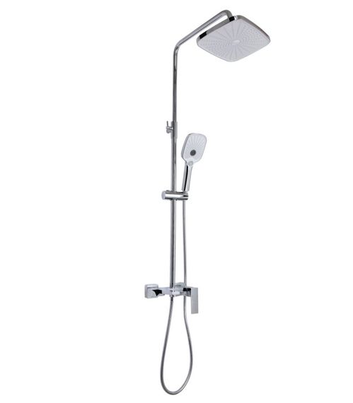 Душова система універсальна Qtap Gemini Chrome з виливом QTGEM111CRM45685