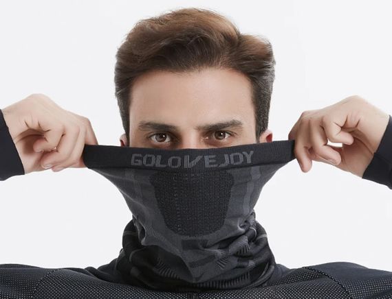 Бафф Primo Golovejoy DTG15 шарф-труба на шию, Buff мультифункціональний - Black | Зображення 1