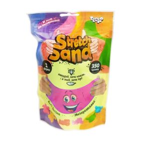 Кінетичний пісок Stretch Sand STS-04-02U Danko Toys 350 гр, в пакеті (4823102804798) Рожевий