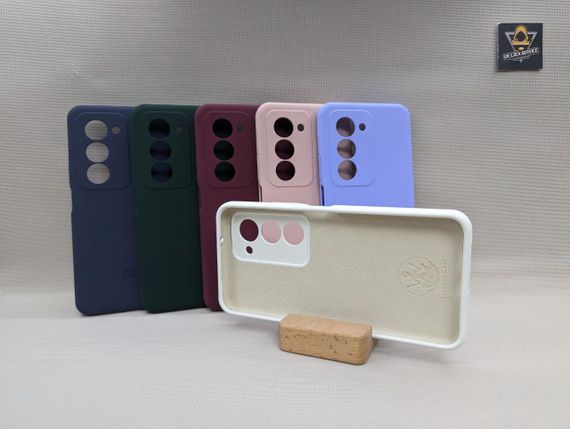 Чохол з логотипом для Xiaomi Redmi 15 EU | М'який | Протиударний | Soft Touch | білий | Зображення 4