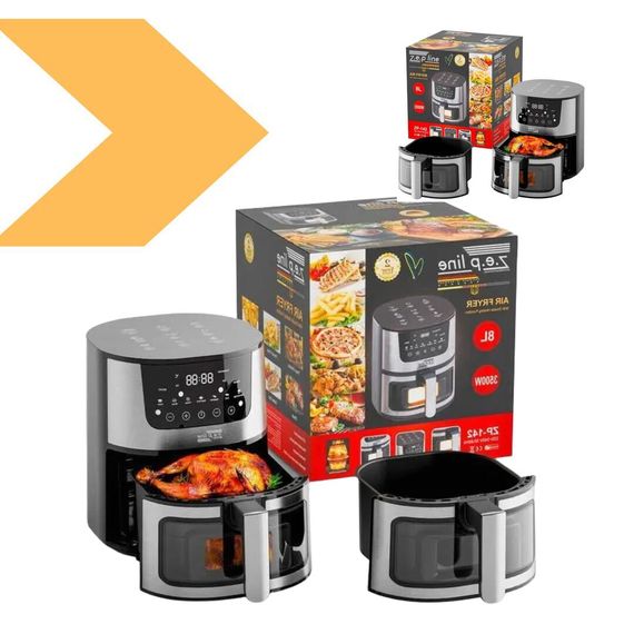 Електрична фритюрниця з великою ємністю 8 л, потужністю 3500 Вт XPRO ZP-142 (45465-ZP-142_1663) | Зображення 1