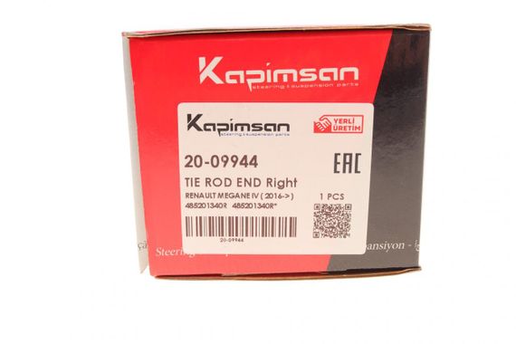 Наконечник тяги рулевой R Renault Espace V Megane IV Talisman 15- Scenic IV 16- L=210mm  20-09944 | Зображення 5