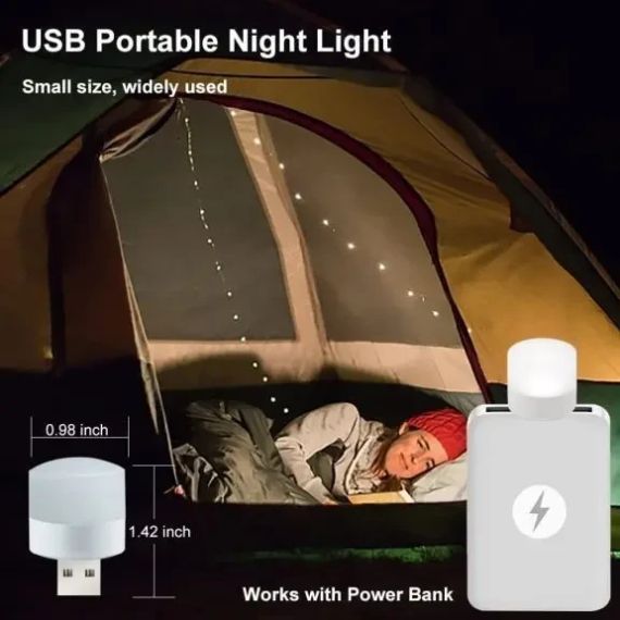 Портативный светильник-ночник LED от USB | Зображення 4