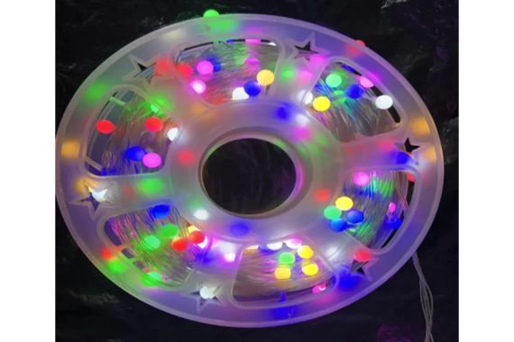 Гирлянда на катушке, от сети, Buble 50м, 8 режимов, Мультик/ Светодиодная гирлянда на елку | Зображення 3