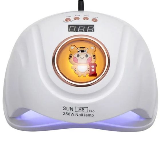 Лампа для ногтей SUN S8 PRO 268W белая (с функцией понижения мощности) | Зображення 2